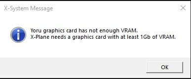 not enough vram error