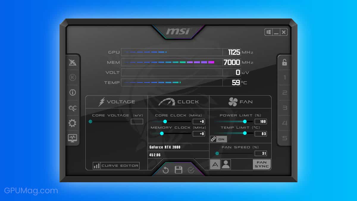 msi afterburner download